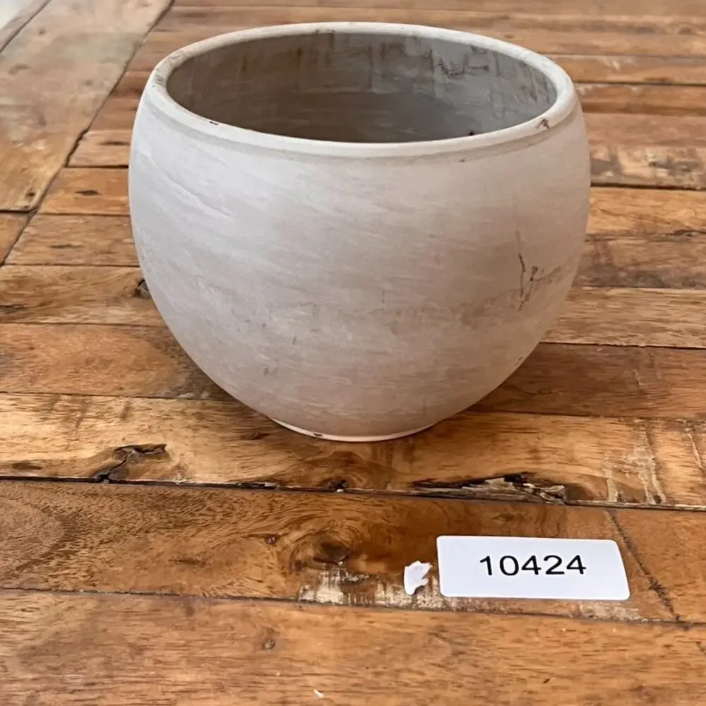 Luna Sphere Pot Planter Granite Made In Germany Modern Minimalist